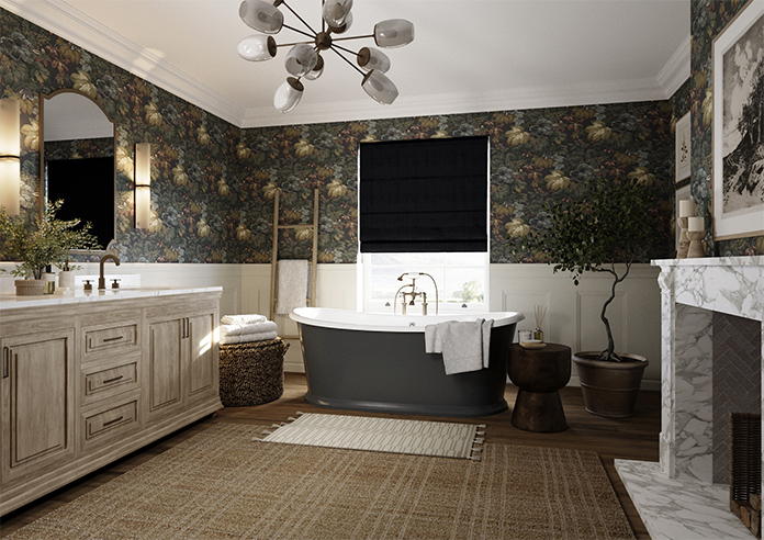 Arundel, Noir - Twist&Fit Roman Blind - Image 7